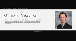 Desktop Screenshot of michaelyingling.com